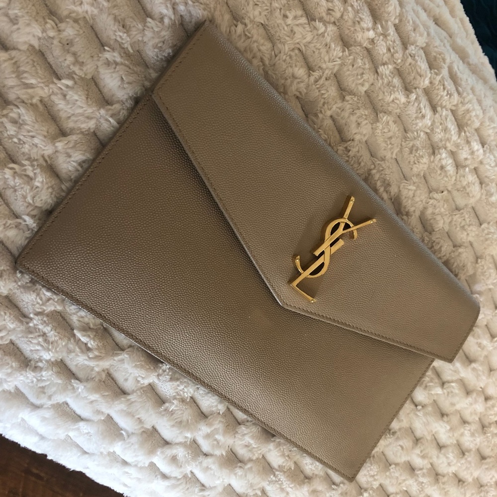 Yves Saint Laurent Uptown Clutch YSL